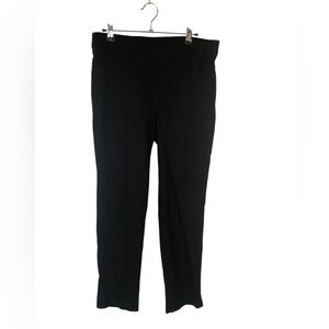 Dana Buchman Black Pants Pull On Classic Style